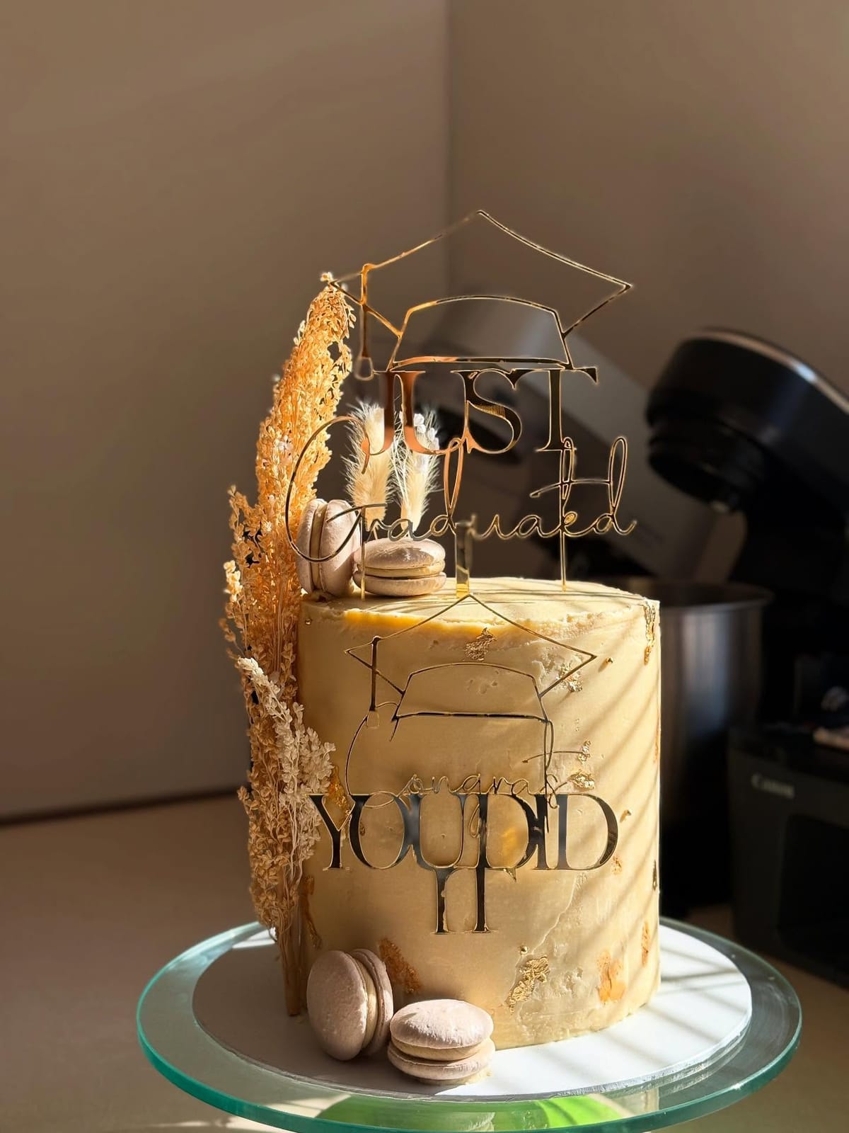 Graduation Cake by Baked by Mono