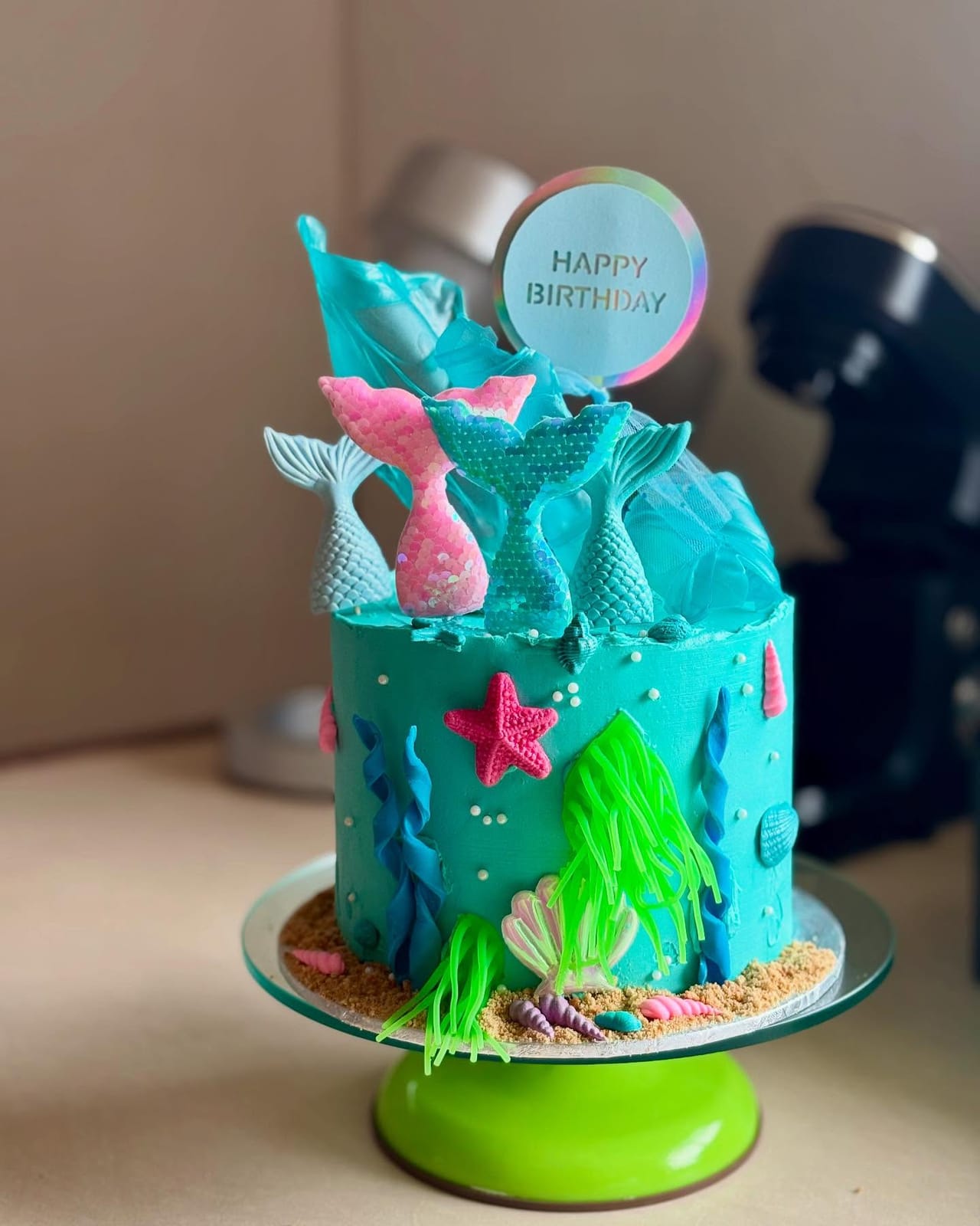 Mermaid Cake by Baked by Mono