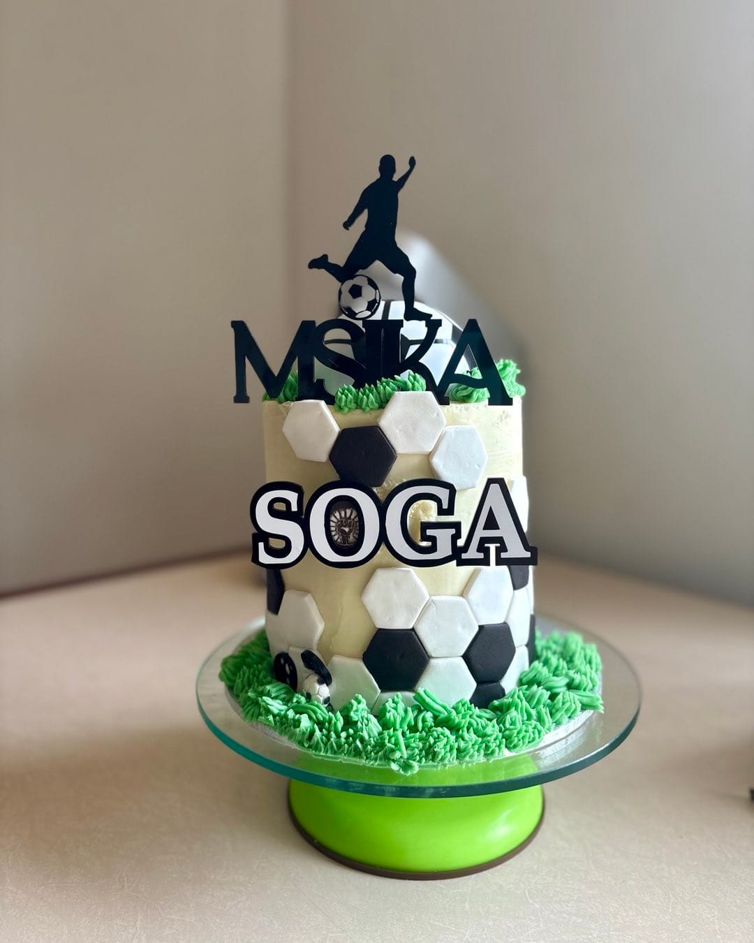Match Day Cake by Baked by Mono
