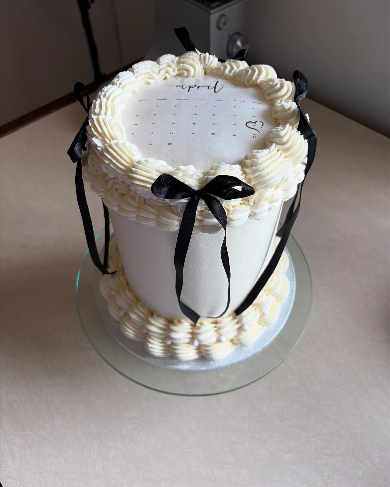 Calendar Cake by Baked by Mono