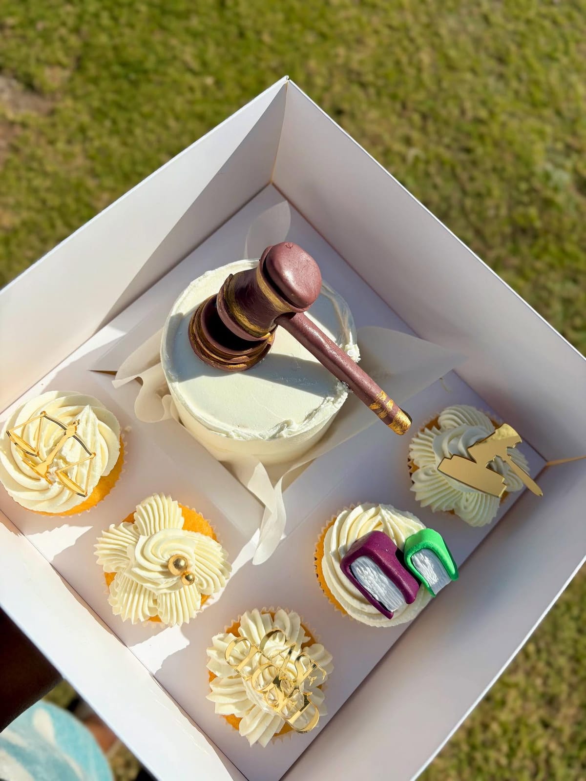 Law Graduation Box by Baked by Mono